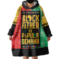 Black Father By Popular Demand African Wearable Blanket Hoodie - Wonder Print Shop