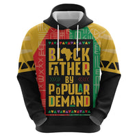 Black Father By Popular Demand African Zip Hoodie - Wonder Print Shop