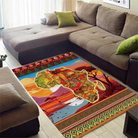 African Heritage and Celebrated Christmas Area Rug - Wonder Print Shop