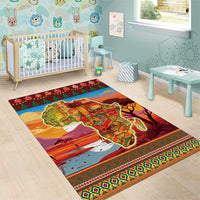 African Heritage and Celebrated Christmas Area Rug - Wonder Print Shop