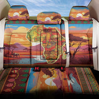 African Heritage and Celebrated Christmas Back Car Seat Cover - Wonder Print Shop