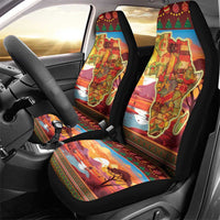 African Heritage and Celebrated Christmas Car Seat Cover - Wonder Print Shop