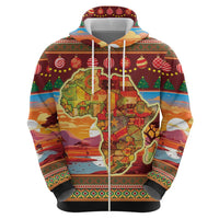 African Heritage and Celebrated Christmas Hoodie - Wonder Print Shop