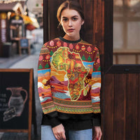 African Heritage and Celebrated Christmas Ugly Christmas Sweater - Wonder Print Shop