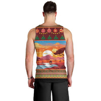 African Heritage and Celebrated Christmas Men Tank Top - Wonder Print Shop