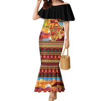 African Heritage and Celebrated Christmas Mermaid Dress - Wonder Print Shop