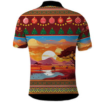 African Heritage and Celebrated Christmas Polo Shirt - Wonder Print Shop