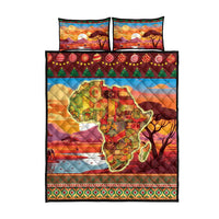 African Heritage and Celebrated Christmas Quilt Bed Set - Wonder Print Shop