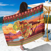 African Heritage and Celebrated Christmas Sarong - Wonder Print Shop
