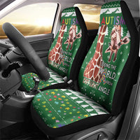 Giraffe Autism Car Seat Cover Seeing The World From Different Angles - Wonder Print Shop