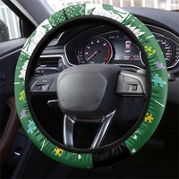 Giraffe Autism Steering Wheel Cover Seeing The World From Different Angles - Wonder Print Shop