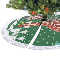 Giraffe Autism Tree Skirt Seeing The World From Different Angles - Wonder Print Shop