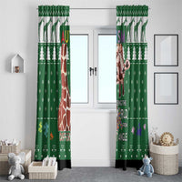 Giraffe Autism Window Curtain Seeing The World From Different Angles - Wonder Print Shop