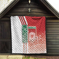 Morocco Football Quilt Atlas Lions Soccer - Road To Champion