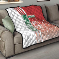 Morocco Football Quilt Atlas Lions Soccer - Road To Champion