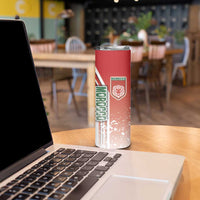 Morocco Football Skinny Tumbler Atlas Lions Soccer - Road To Champion