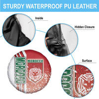 Morocco Football Spare Tire Cover Atlas Lions Soccer - Road To Champion