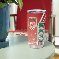 Morocco Football Tumbler Cup Atlas Lions Soccer - Road To Champion