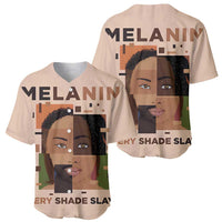 Melanin Every Shade Slays Baseball Jersey African Women
