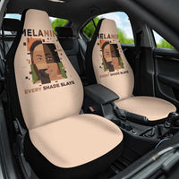 Melanin Every Shade Slays Car Seat Cover African Women