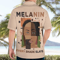Melanin Every Shade Slays Hawaiian Shirt African Women