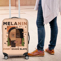 Melanin Every Shade Slays Luggage Cover African Women