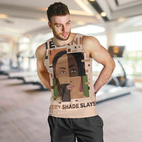 Melanin Every Shade Slays Men Tank Top African Women