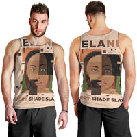 Melanin Every Shade Slays Men Tank Top African Women