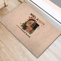 Melanin Every Shade Slays Rubber Doormat African Women