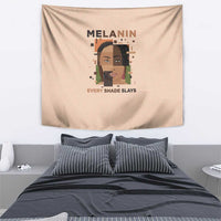 Melanin Every Shade Slays Tapestry African Women