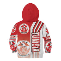 Tunisia Football Kid Hoodie Eagles of Carthage Soccer - Road To Champion
