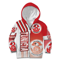 Tunisia Football Kid Hoodie Eagles of Carthage Soccer - Road To Champion