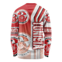 Tunisia Football Long Sleeve Shirt Eagles of Carthage Soccer - Road To Champion