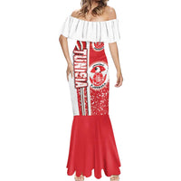 Tunisia Football Mermaid Dress Eagles of Carthage Soccer - Road To Champion