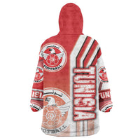 Tunisia Football Wearable Blanket Hoodie Eagles of Carthage Soccer - Road To Champion