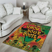 African Map Graffiti Area Rug Know You Roots - Wonder Print Shop