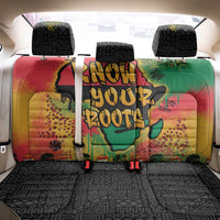 African Map Graffiti Back Car Seat Cover Know You Roots - Wonder Print Shop
