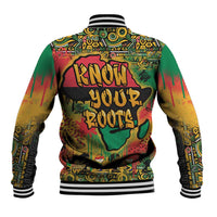 African Map Graffiti Baseball Jacket Know You Roots - Wonder Print Shop