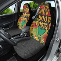 African Map Graffiti Car Seat Cover Know You Roots - Wonder Print Shop