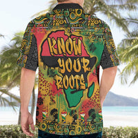African Map Graffiti Hawaiian Shirt Know You Roots - Wonder Print Shop