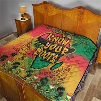 African Map Graffiti Quilt Know You Roots - Wonder Print Shop