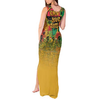 African Map Graffiti Tank Maxi Dress Know You Roots - Wonder Print Shop