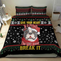Give Your Heart Pitbull Dog Bedding Set The Will Never Break It - Wonder Print Shop