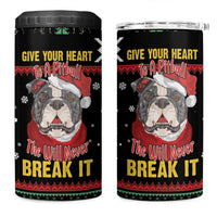 Give Your Heart Pitbull Dog 4 in 1 Can Cooler Tumbler The Will Never Break It - Wonder Print Shop