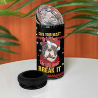 Give Your Heart Pitbull Dog 4 in 1 Can Cooler Tumbler The Will Never Break It - Wonder Print Shop