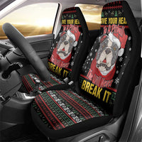 Give Your Heart Pitbull Dog Car Seat Cover The Will Never Break It - Wonder Print Shop