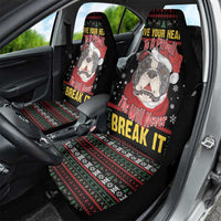 Give Your Heart Pitbull Dog Car Seat Cover The Will Never Break It - Wonder Print Shop