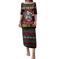 Give Your Heart Pitbull Dog Family Matching Puletasi and Hawaiian Shirt The Will Never Break It - Wonder Print Shop