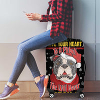 Give Your Heart Pitbull Dog Luggage Cover The Will Never Break It - Wonder Print Shop