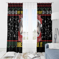 Give Your Heart Pitbull Dog Window Curtain The Will Never Break It - Wonder Print Shop